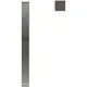 Waschtischarmatur in eckigem Design mit hohem Auslauf, hergestellt von Ideal Standard, in der Farbe Magnetic Grey. Keine Ablaufgarnitur enthalten.